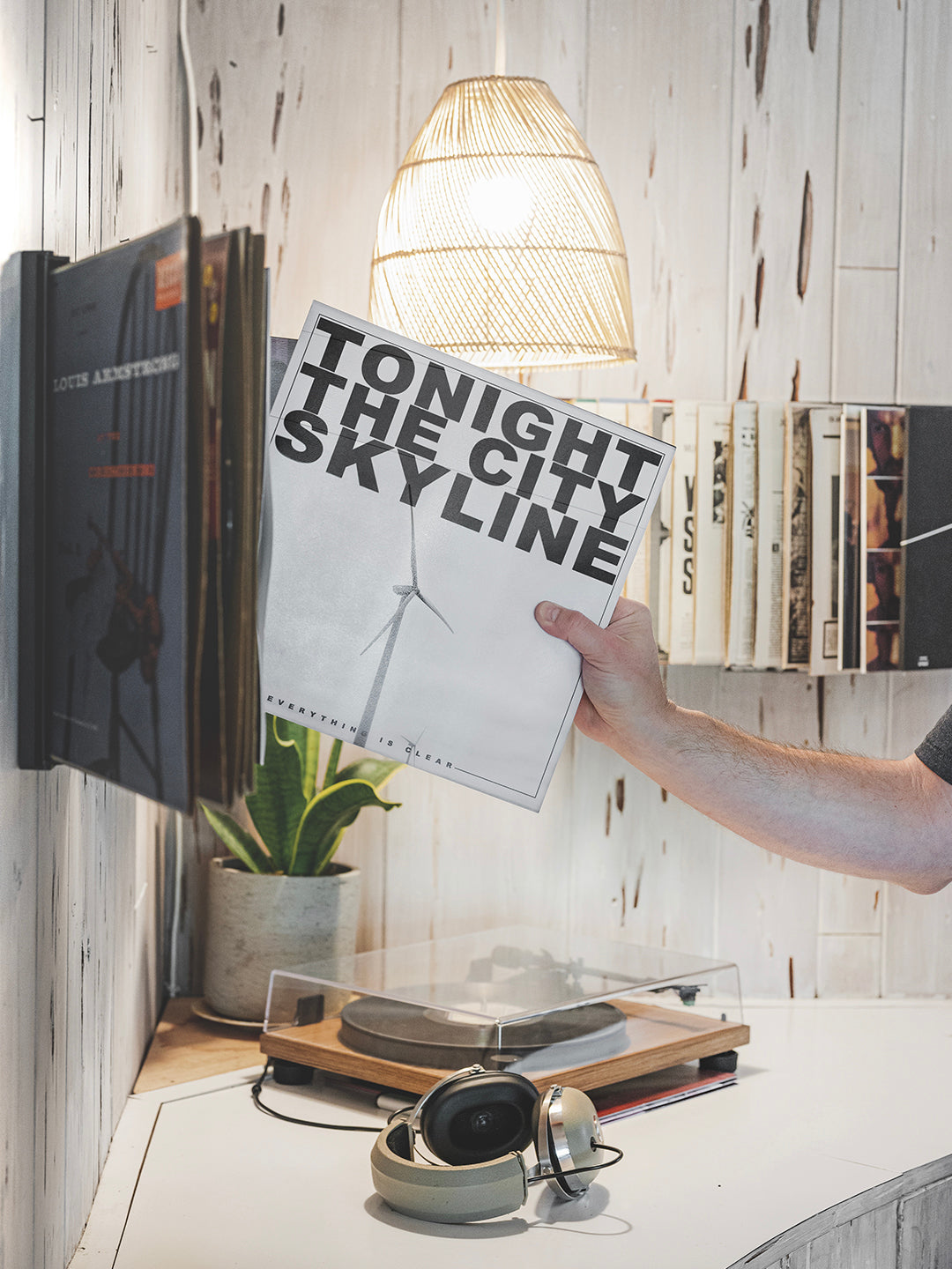 Record Wall Rack