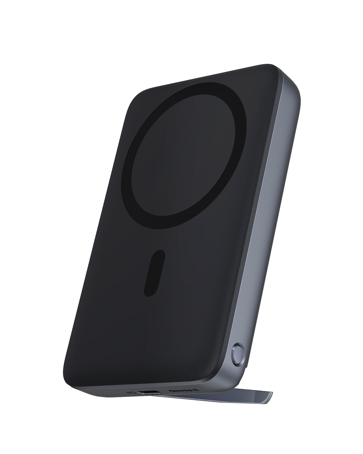 AUKEY MagFusion 10000 10000mAh 30W Magnetic Wireless Charging Power Bank USB C-C Included Gray PB-MS02