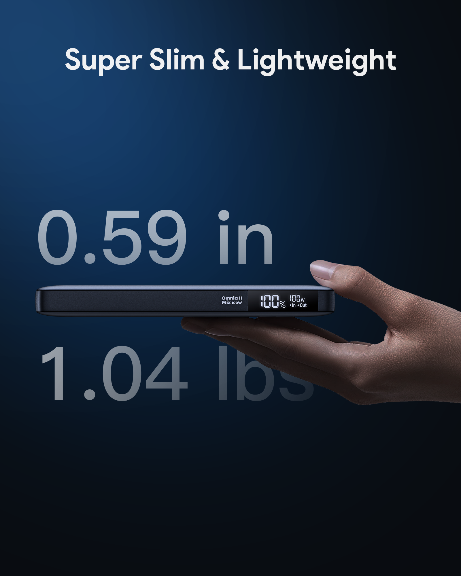 AUKEY Sprint X 20K 100W 20000mAh Fast Charging Power Bank with 100W PD3.0 PB-Y44