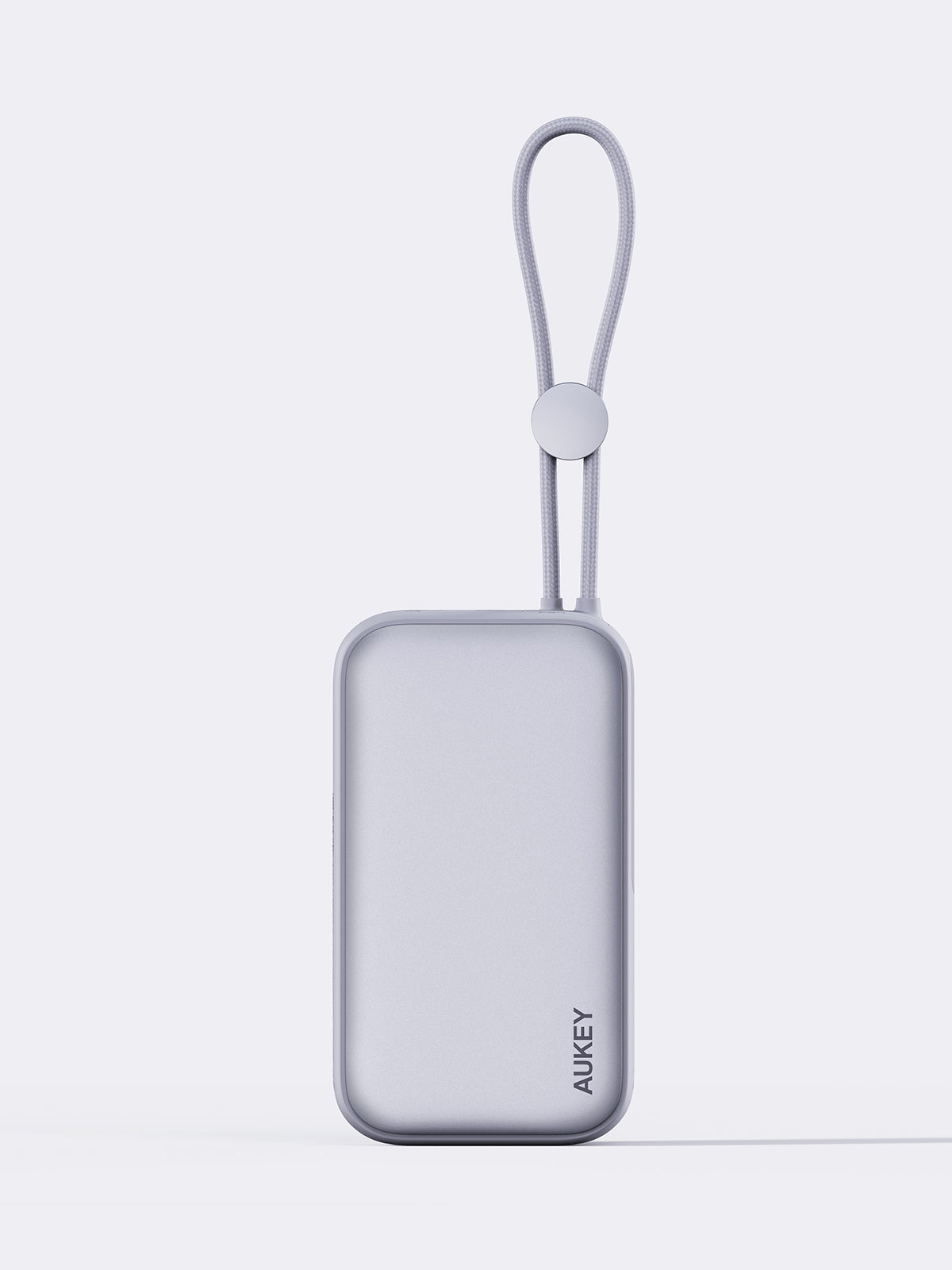 AUKEY Spark Sling 10000 Compact Fast Charging Power Bank with Built-in USB-C Cable PB-Y47