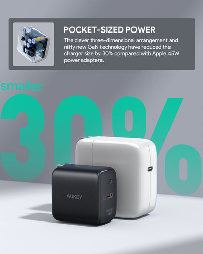 AUKEY 45W USB-C PD Charger PA-B2T