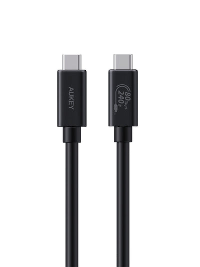 AUKEY CB-DCC402 USB-C to USB-C Cable (240W / 80Gbp / 16K 60Hz )