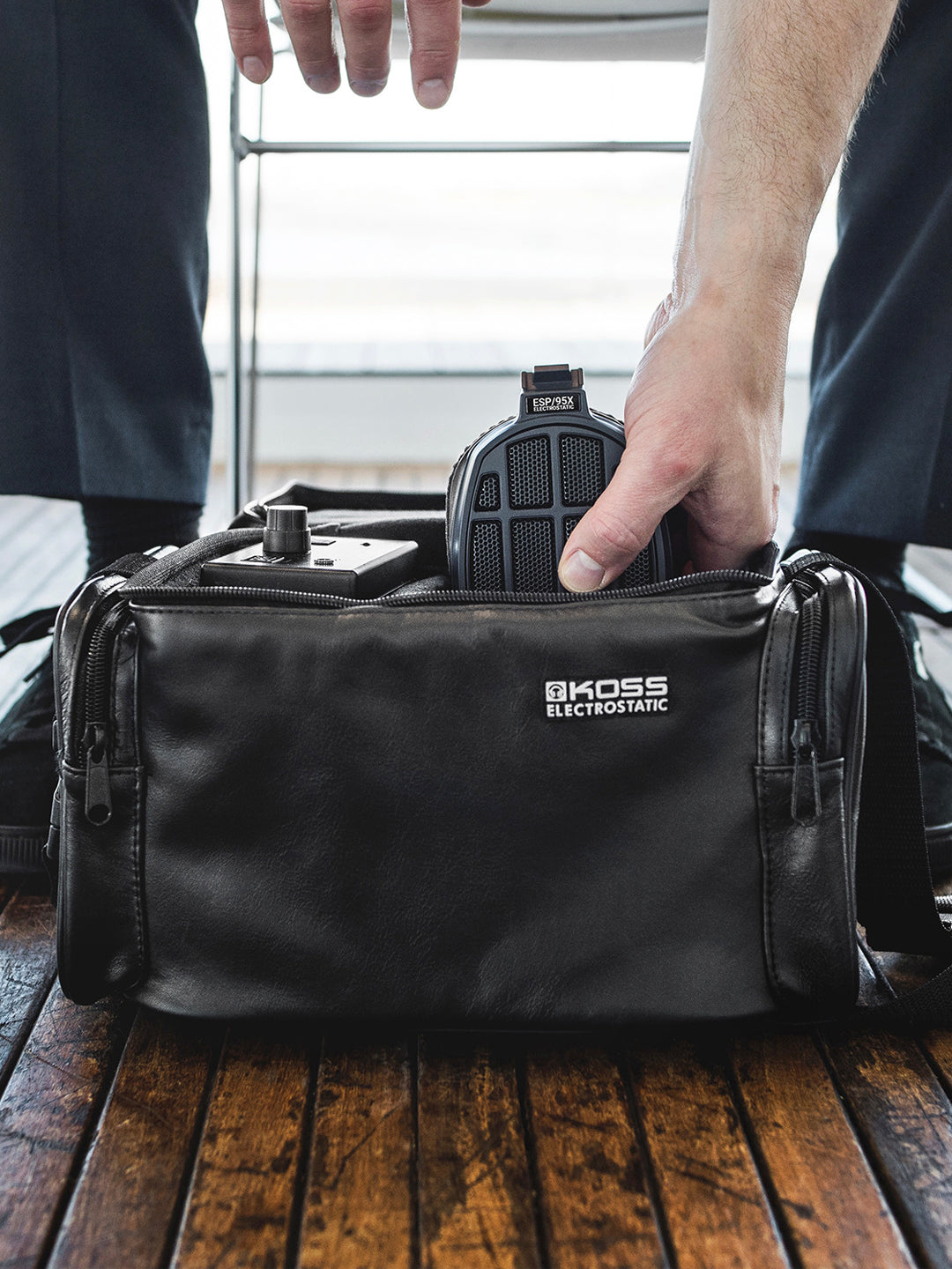 ESP Leather Carrying Case