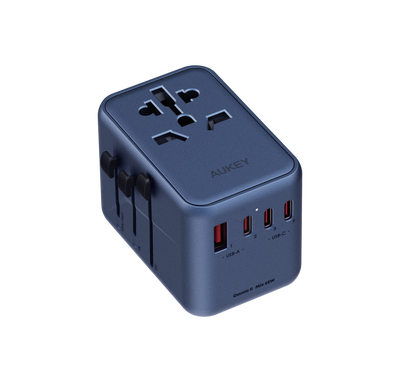 Travel Mate 65W GaN Universal Adapter with USB Ports