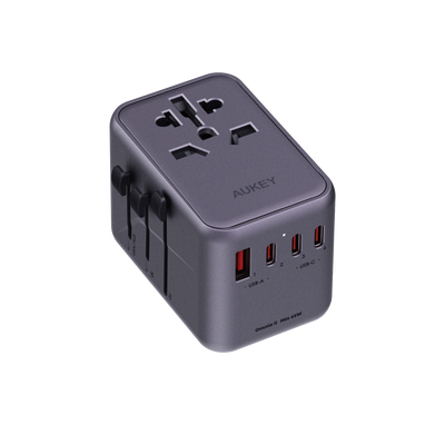 Travel Mate 65W GaN Universal Adapter with USB Ports