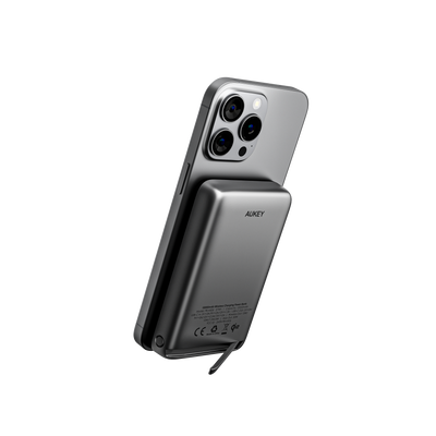 AUKEY MagFusion 10000 30W Magnetic Wireless Charging Power Bank PB-MS06
