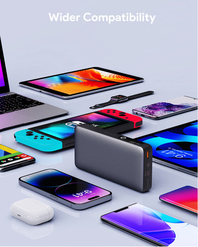AUKEY Sprint X 20K 65W 20000mAh Fast Charging Power Bank with 65W PD3.0 PB-Y43