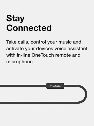 KUSB-50 Analog Audio Pass Through Cord for KPH30 Wireless