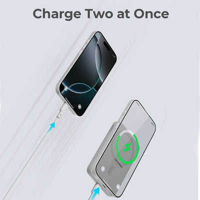 AUKEY MagFusion 5000 Slim 5000mAh  Magnetic Wireless Charging Power Bank PB-MS03